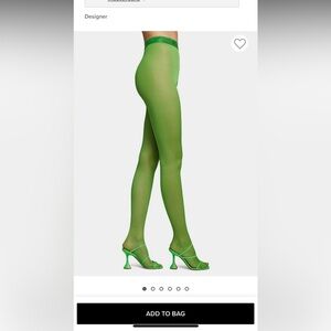 Amina Muaddi X Wolford tights